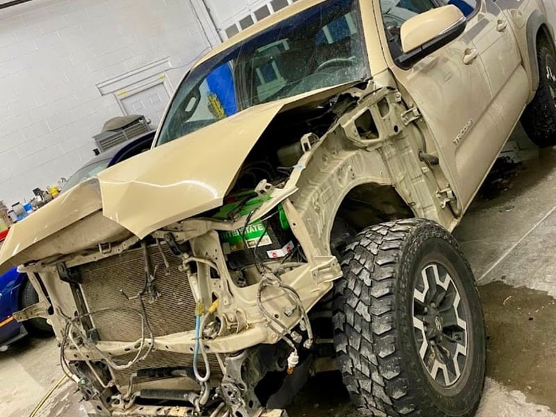 Before Collision Repair
